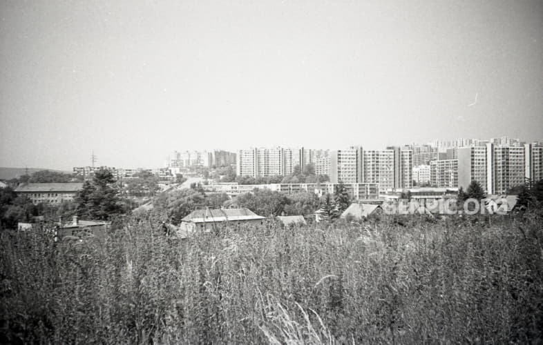 View at the city district Karlova Ves.
