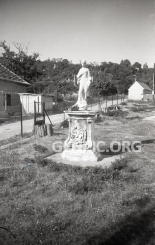 Holy Cross Roman Catholic Church - Statue of the Immaculate Virgin Mary.