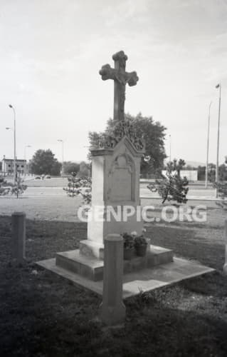 Cross by the Roman Catholic Church of the Name of Virgin Mary.