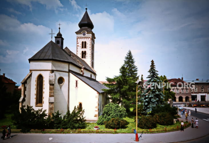 Gothic Roman Catholic church of Saint Nicholas.