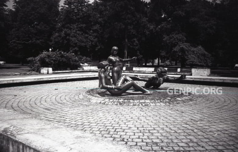 Grasalkovic (Presidential) Garden - Fountain of Radost zo zivota (Joy of Life).