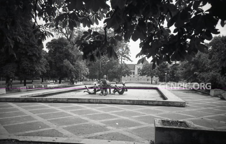 Grasalkovic (Presidential) Garden - Fountain of Radost zo zivota (Joy of Life).