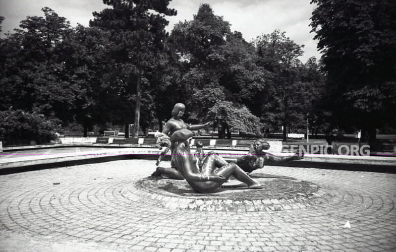 Grasalkovic (Presidential) Garden - Fountain of Radost zo zivota (Joy of Life).
