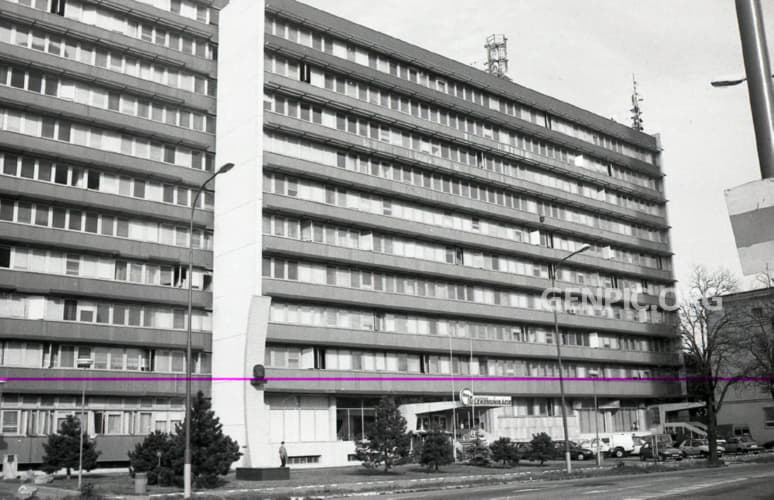 Office building.