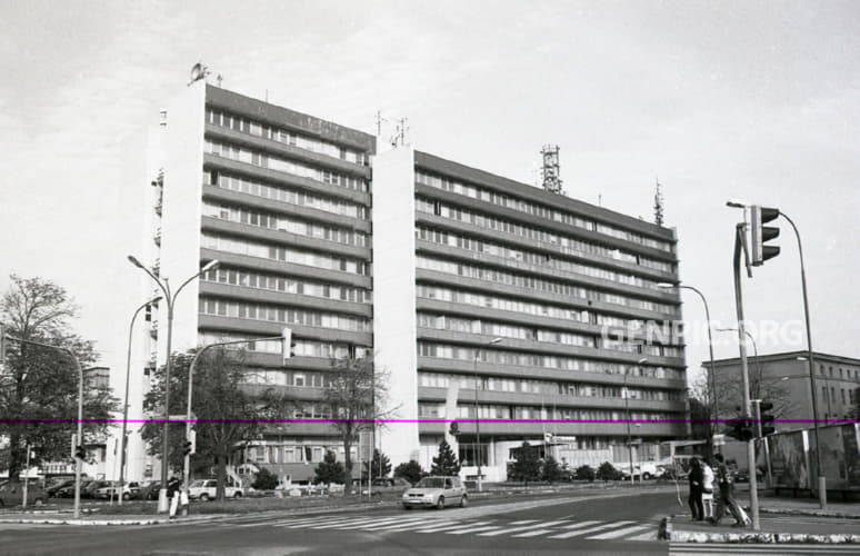 Office building.