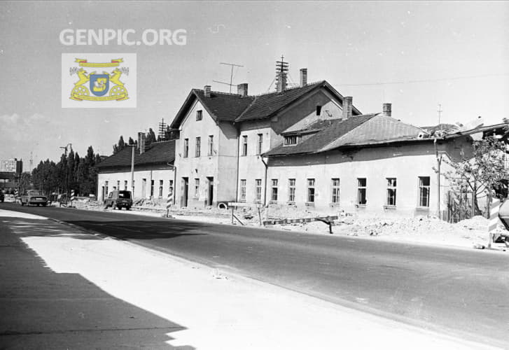 Bratislava – Nivy railway station before demolition.