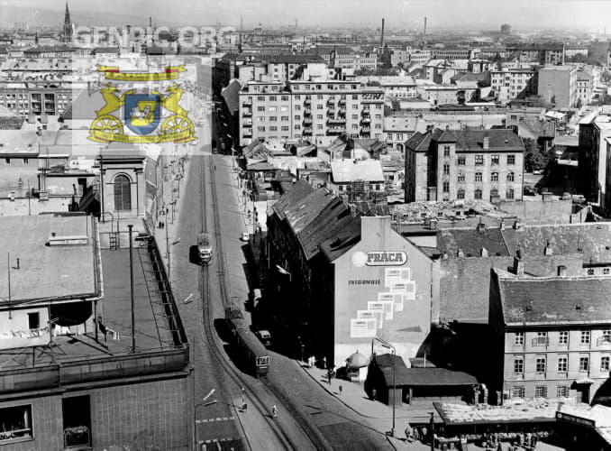 Panorama of the city from the Manderla building (Manderlak).