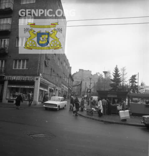 Crossroads of Obchodna and Drevena streets.