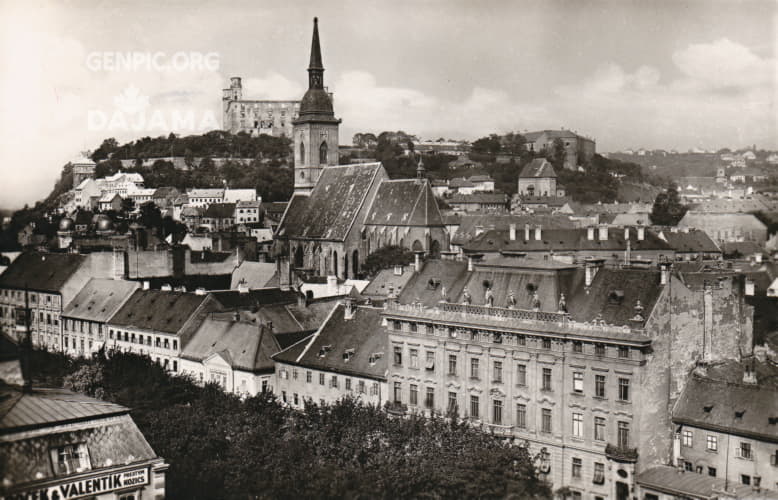 View of the Old Town from the Hotel Carlton.