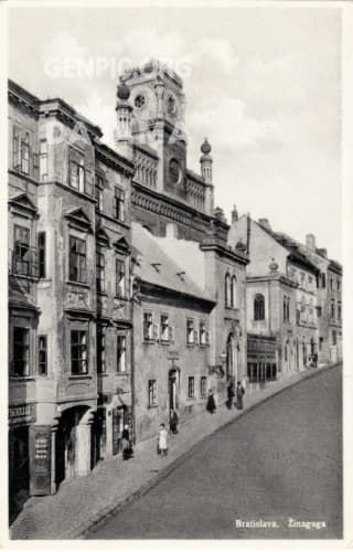 Orthodox synagogue (built in 1862, demolished in 1961).