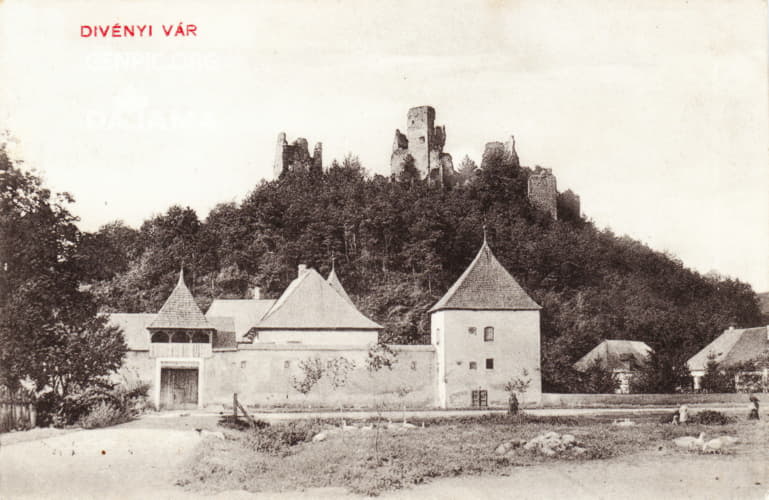 Zichy's manor house - Museum of the history of Divin and the ruins of Divin castle.