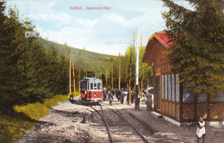 Tram in the Cermel valley (Cermelske udolie).