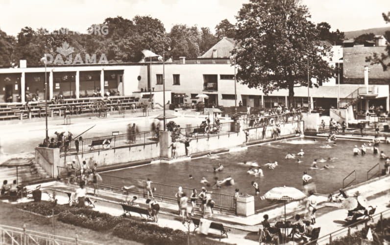 Rumanova swimming pool.