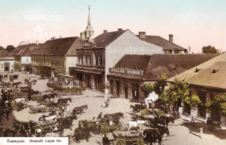 Centrum mesta. Hlavné námestie.