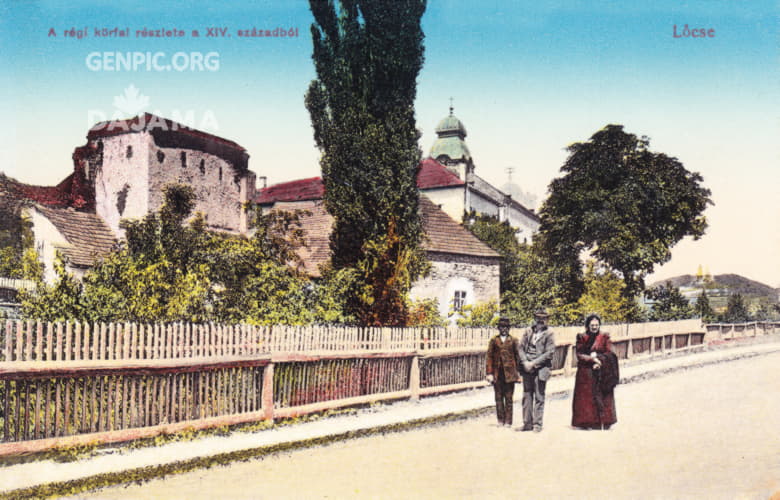 Centrum mesta. Kukučínova ulica a východné hradby.