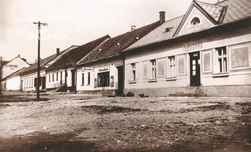 City center. Partizánska Street.