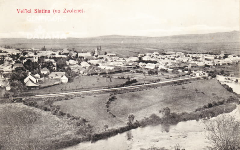 Panorama of the village.