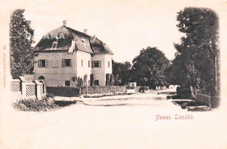 Manor house in Zemianske Lieskove.