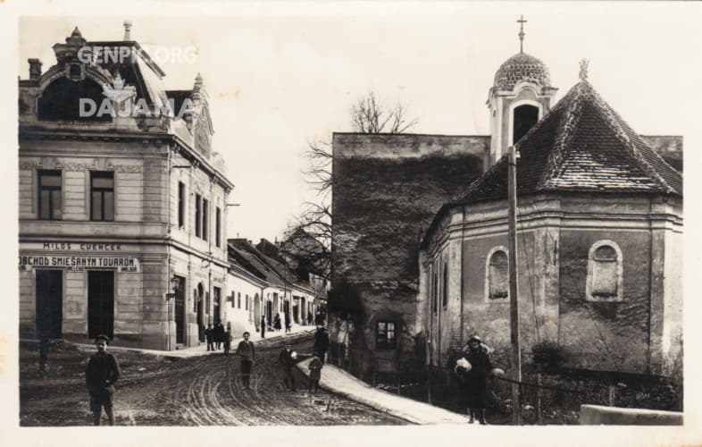 City center. Ceskoslovenskej armady Street.