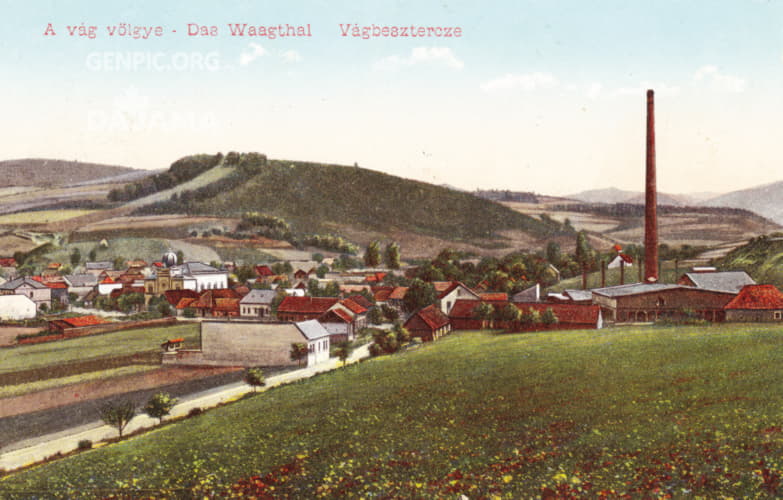 Panorama of the city from Sibenicny vrsok hill.