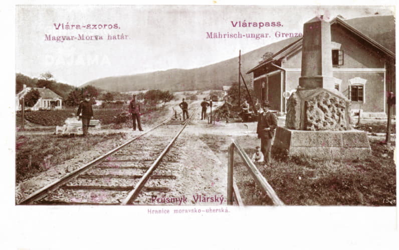 Vlarsky pass - The border between Hungary and Moravia.