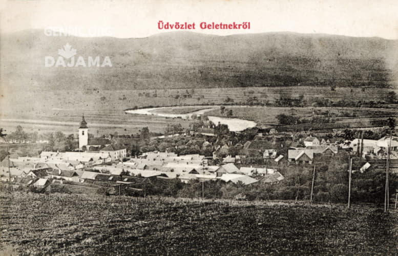 Panorama of the village.