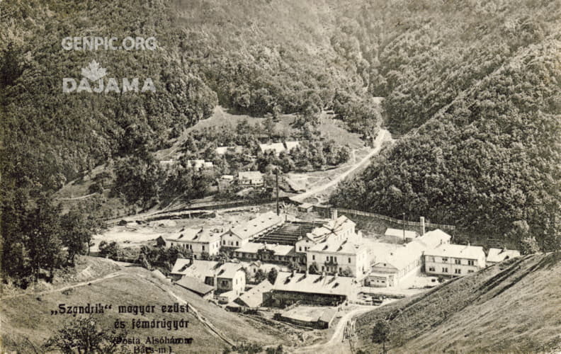 Factory Sandrik (Szandrik) in  Dolne Hamre.