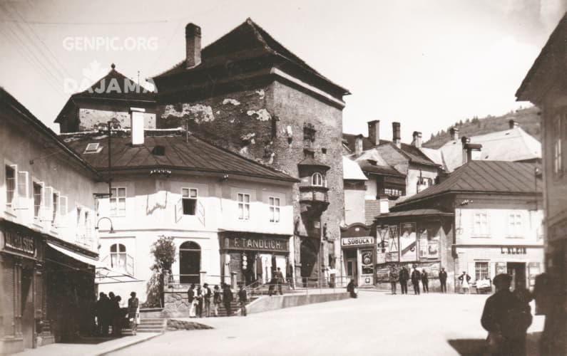 City center. Dolna brana (Lower gate).