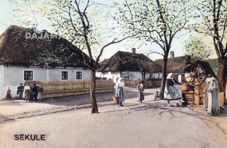 Original houses.