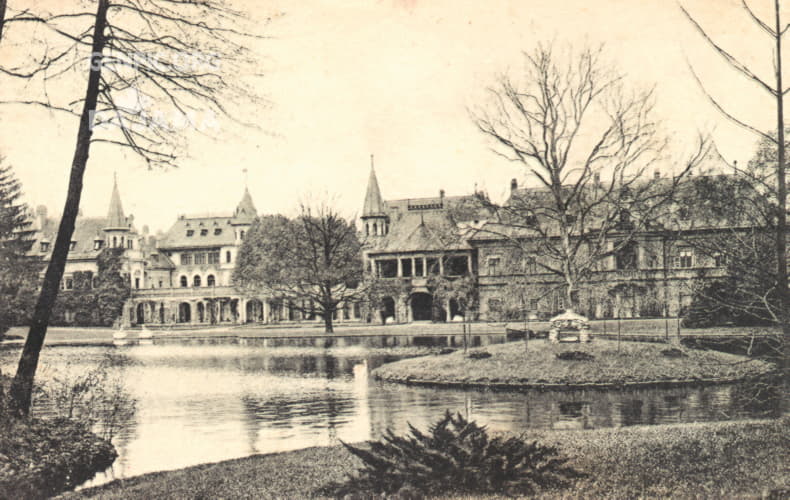 Stupava Manor House Park and Palffy manor house.