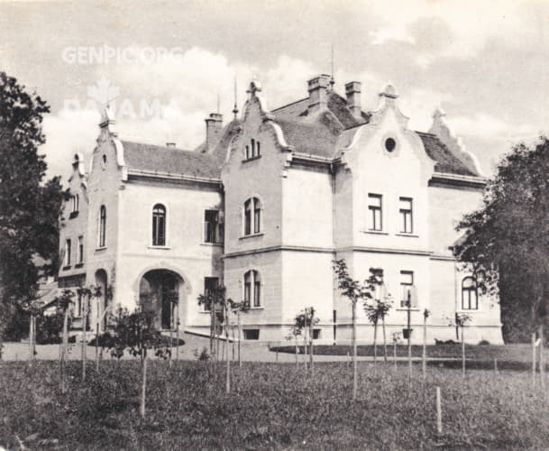 Art Nouveau manor house.