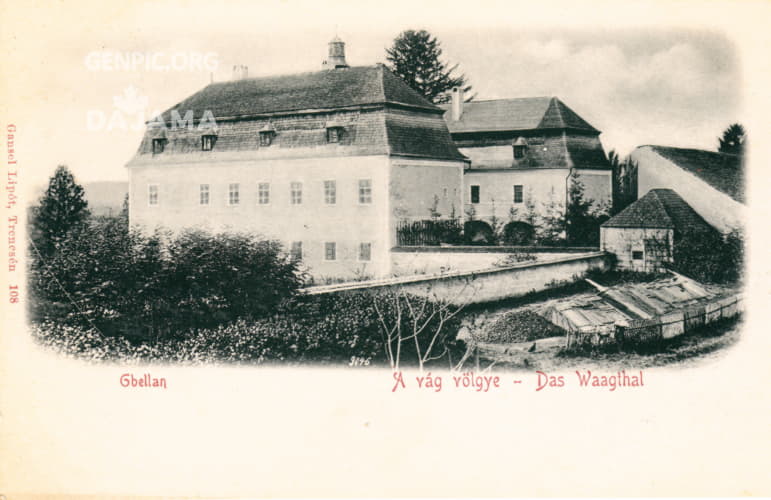 Gbelany Manor House.