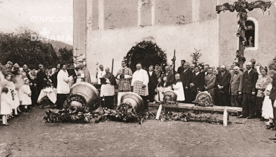 Consecration of Bells. St. Michael the Archangel Roman Catholic Church.