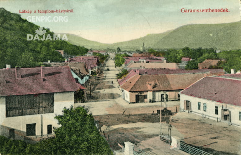 Panorama of the village.