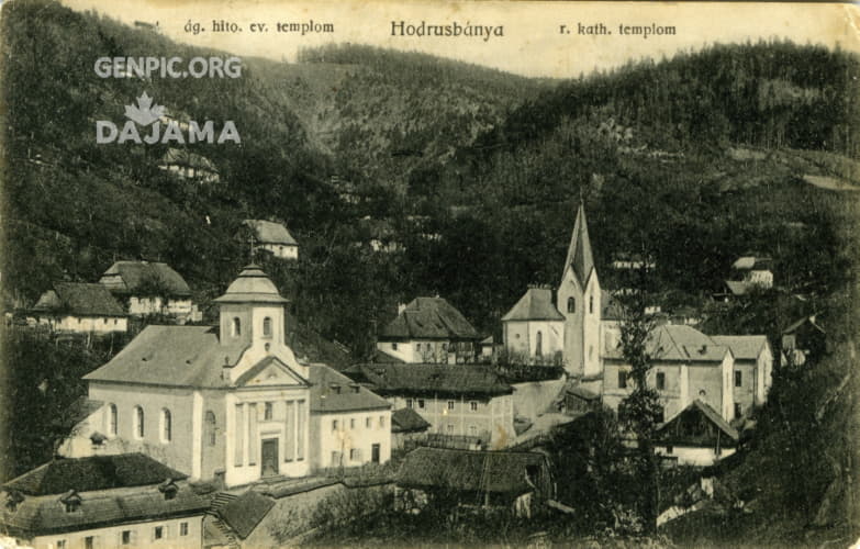 Evangelical church and St. Nicholas Roman Catholic Church.