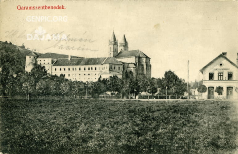 Railway station and Basilica Minor of Saint Benedict and monastery.