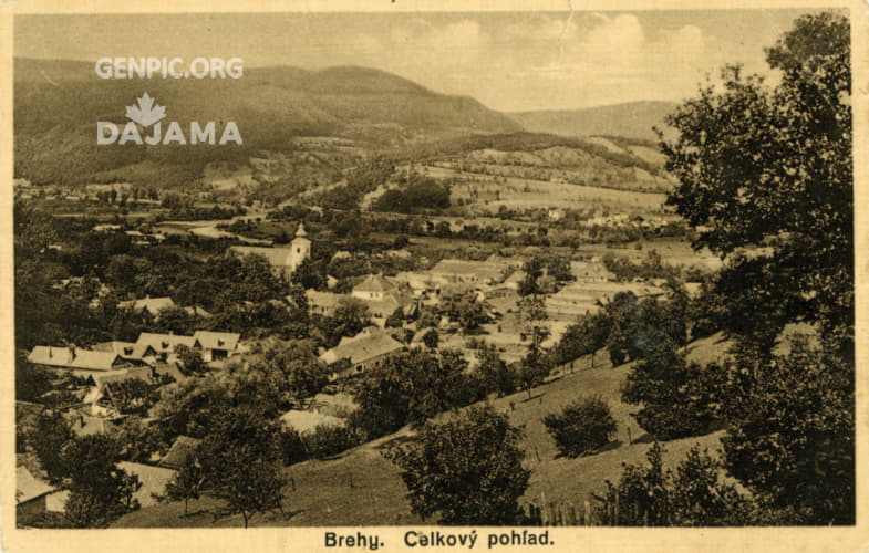 Panorama of the village.