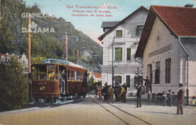 The main tram station.