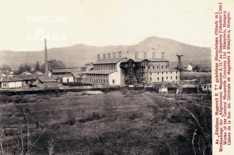 Magnesite Processing Factory. Tepla voda District.