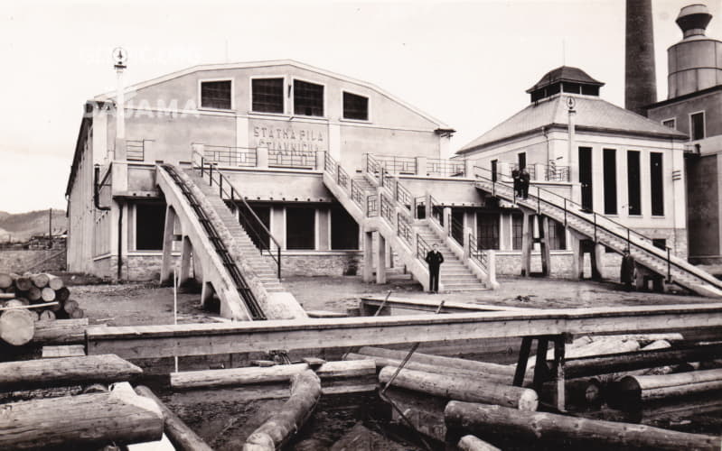 Sawmill in Stiavnicka.