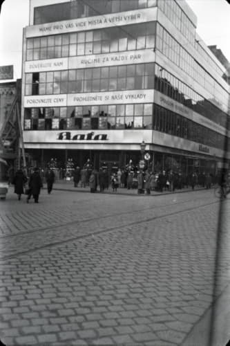 Predajňa Baťa.