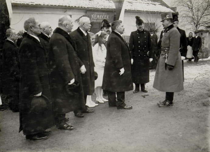 Karl I. Franz Joseph von Österreich - návšteva mesta.