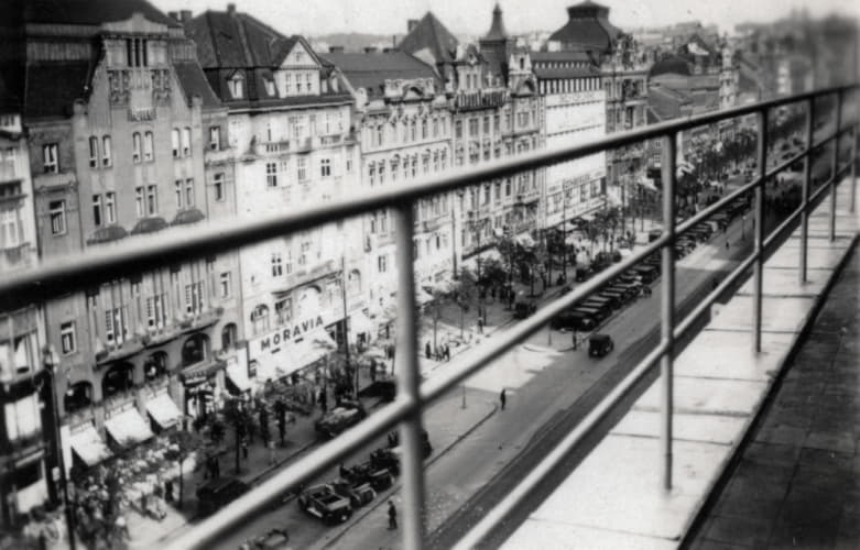 Václavské náměstí.