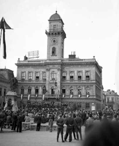 Concert in front of the Old Town Hall.