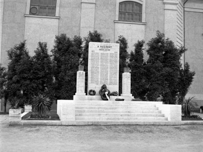 Monument to the fallen in World War I.
