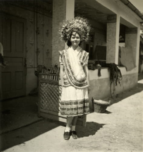 Traditional costume from Martovce