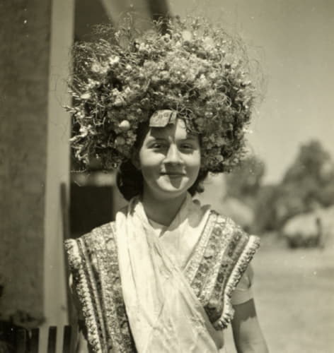 Traditional costume from Martovce