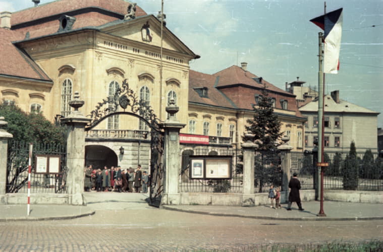 The Grassalkovich Palace.