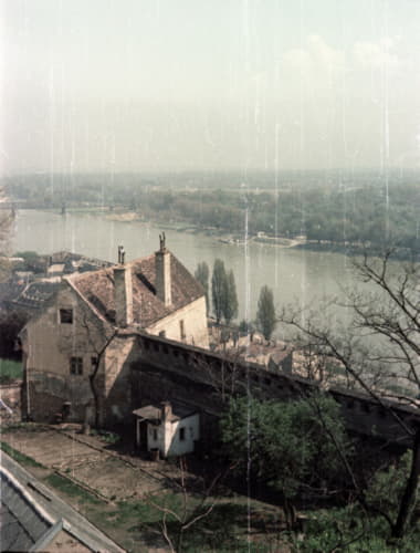 Panoráma z Bratislavského hradu.
