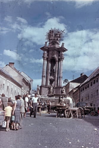 Historical Centre - Plague Column.